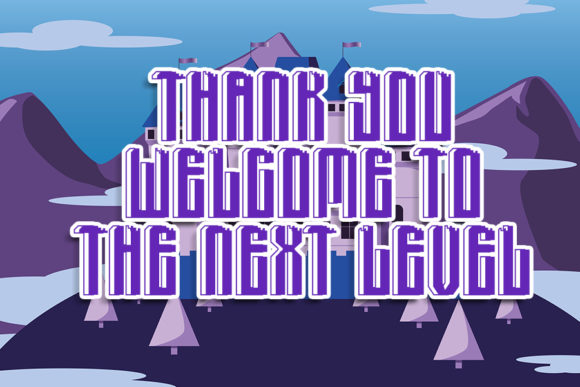 Game over 2 Font - Preview 3