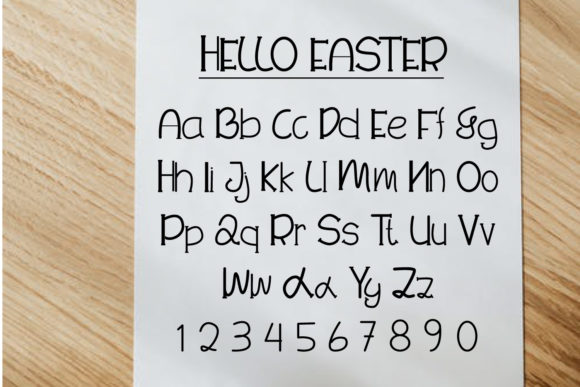Hello Easter Font - Preview 1