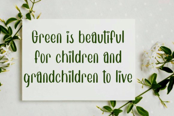 Khokie Rain Font PNG with transparent background - Preview 2