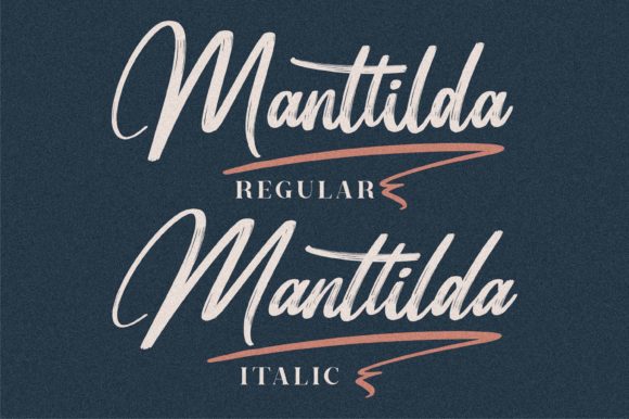 Manttilda Font font preview - 1