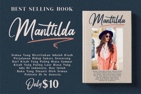 Manttilda Font font preview - 4