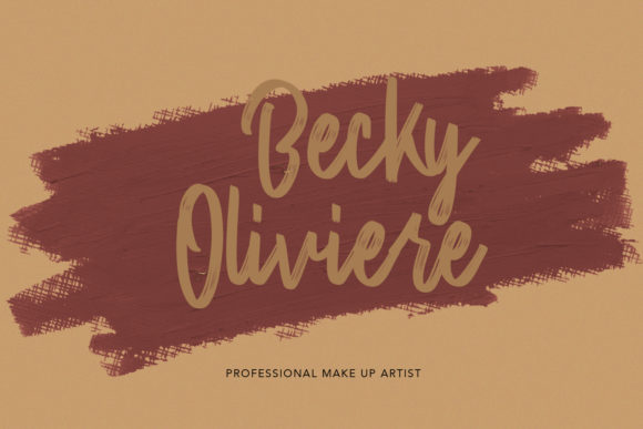 Masticated Font PNG with transparent background - Preview 1