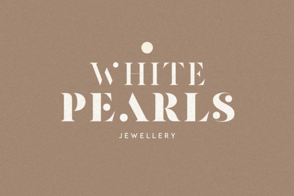 Pearlone Font PNG with transparent background - Preview 1