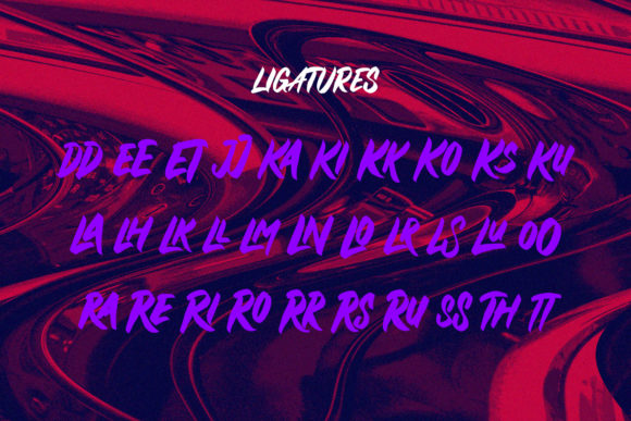 Rectoverso Font PNG with transparent background - Preview 5