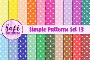 Simple Patterns Digital Paper Bundle Graphic by Safi Designs · Creative ...