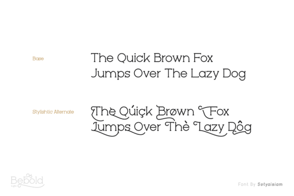 Bebold - Light Font PNG with transparent background - Preview 1