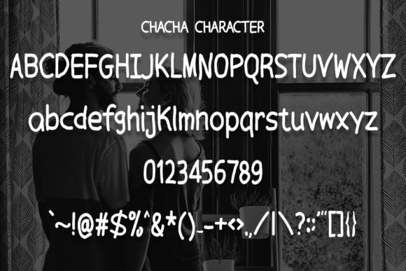 Chacha Kisses Font - Preview 3