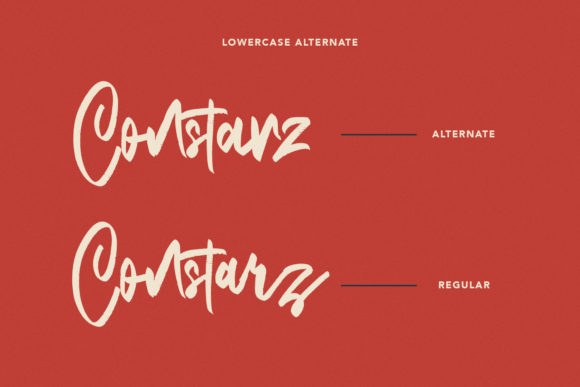 Constarz Font PNG with transparent background - Preview 1