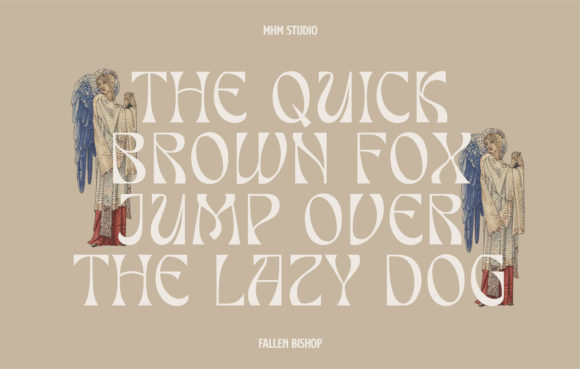 Fallen Bishop Font - Preview 3