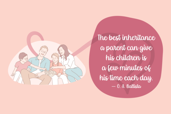 Kindhearted Parents Font PNG with transparent background - Preview 1