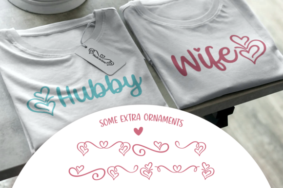 Kindhearted Parents Font PNG with transparent background - Preview 2