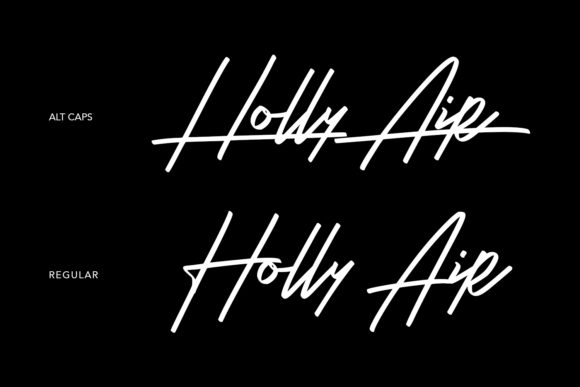 Ryland Heights Font font preview - 1