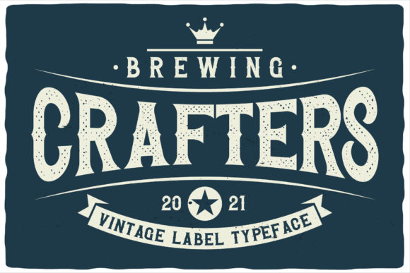Brewing Crafters Font - Preview 3