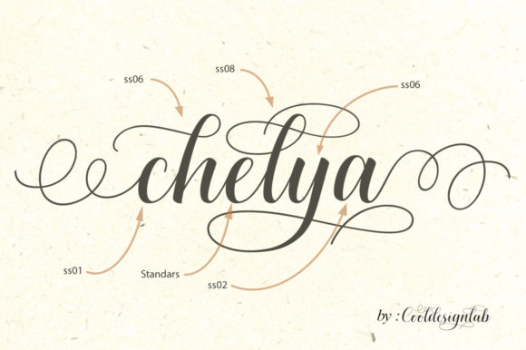 Chelya Font - Preview 1