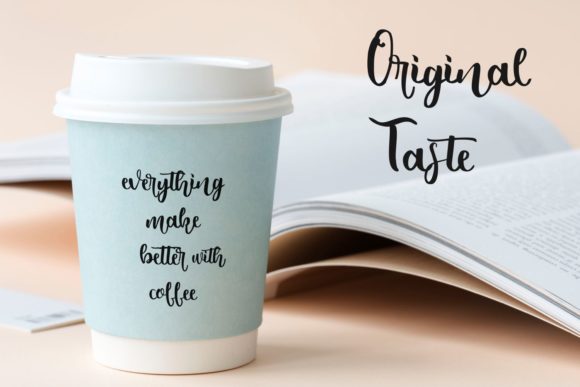Emely Bllosom Font font preview - 6