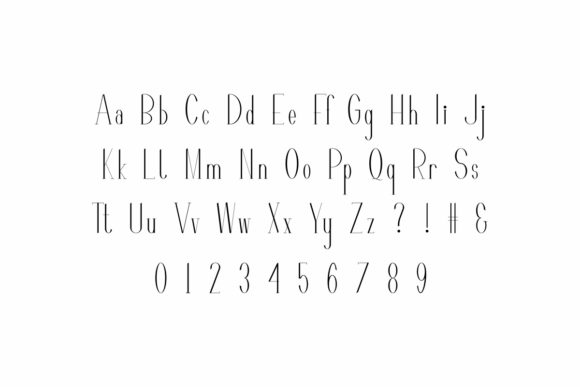 Flatters Font - Preview 2