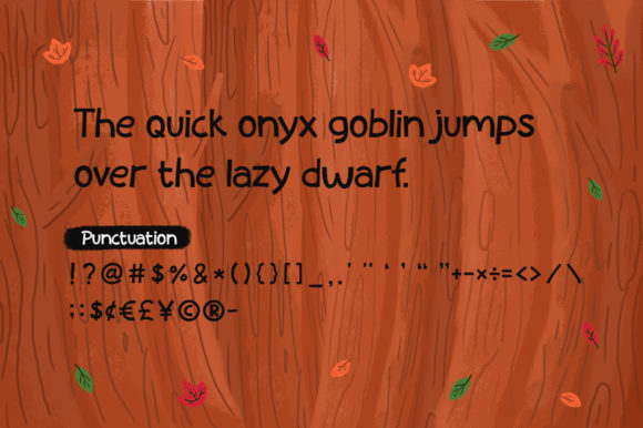 Forest Run Font - Preview 4