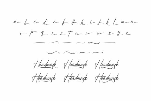 Headmask Font - Preview 6
