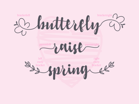 Heart Affair Font - Preview 1
