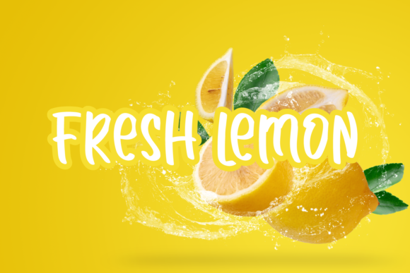 Hey Lemon Font - Preview 4