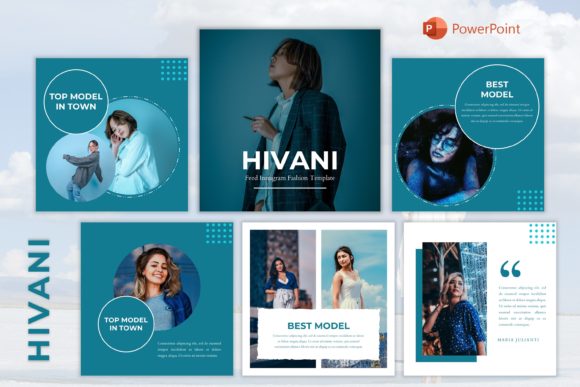 Instagram Feed Template Hivani Graphics