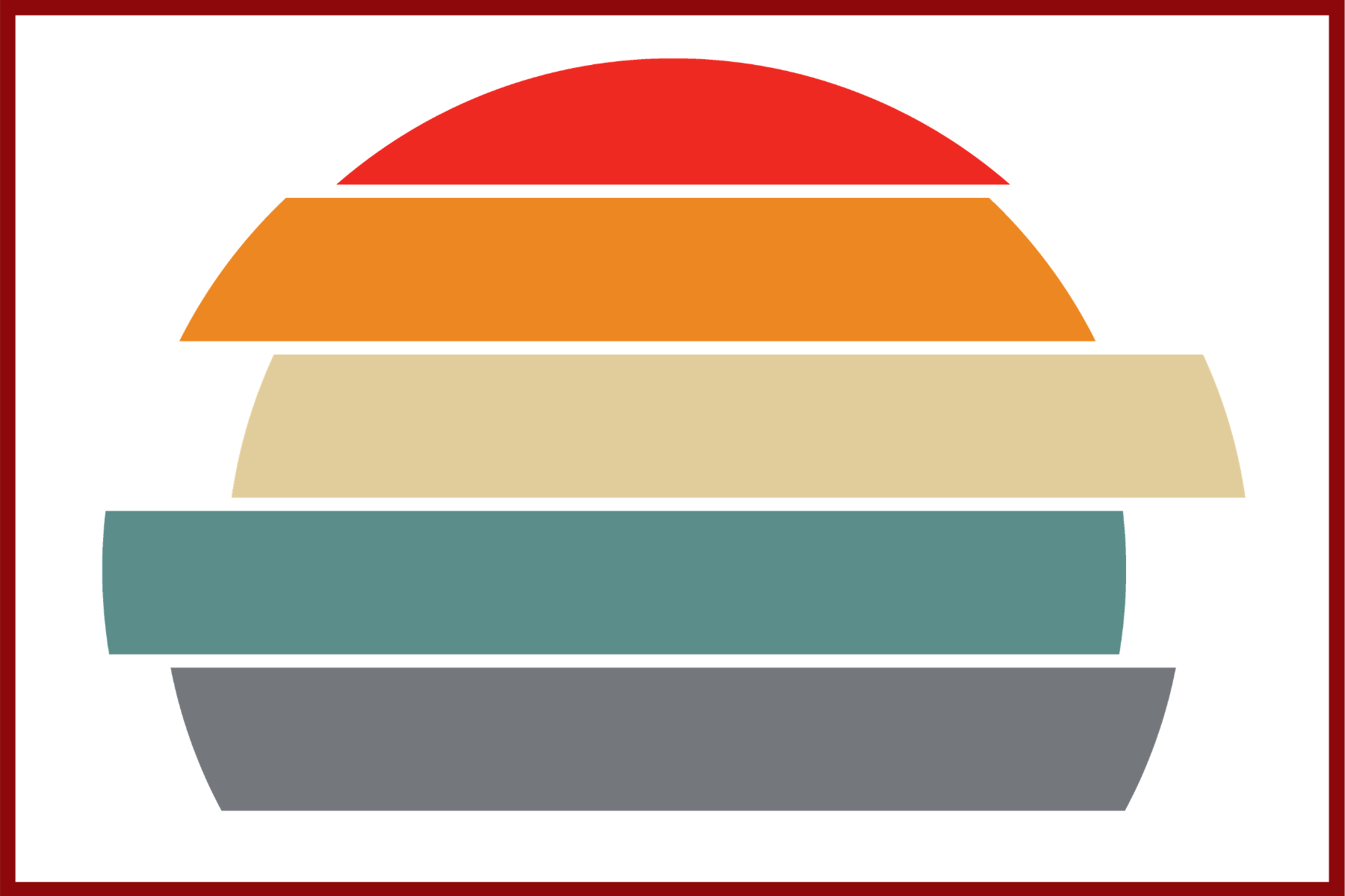 Retro Vintage Striped Sunset Graphic by atlasart · Creative Fabrica
