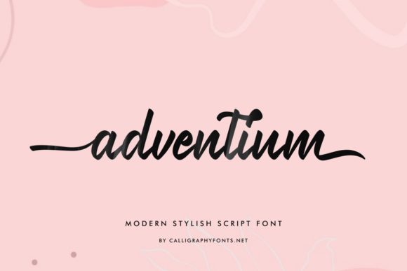 Adventium Font - Preview 1