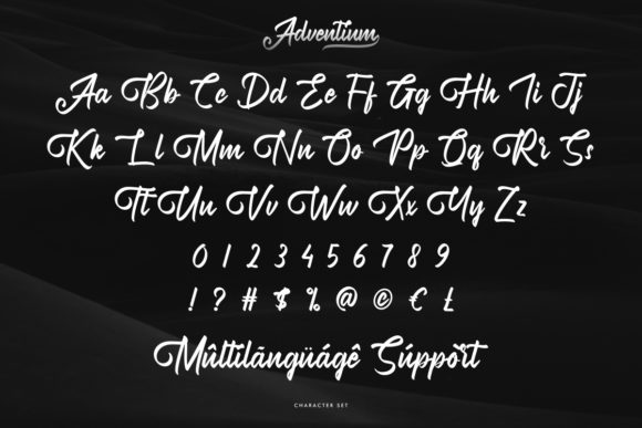 Adventium Font - Preview 4