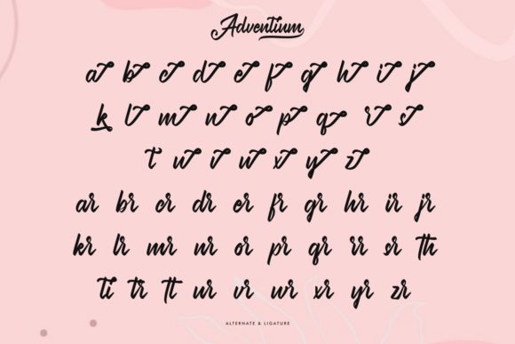 Adventium Font - Preview 6