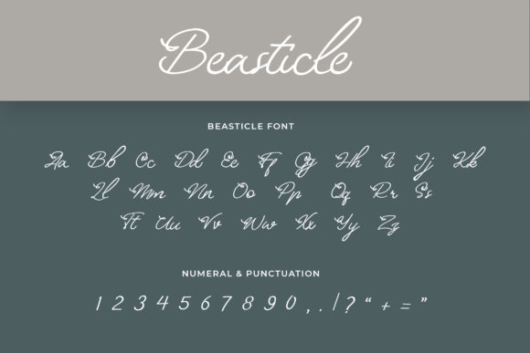 Beasticle Font - Preview 2