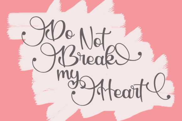 Bitterlove Font - Preview 5