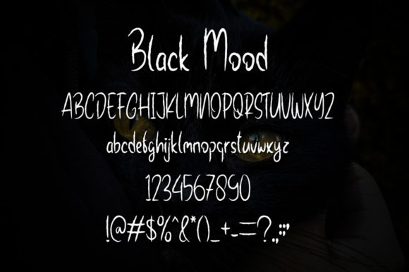 Black Mood Font - Preview 4
