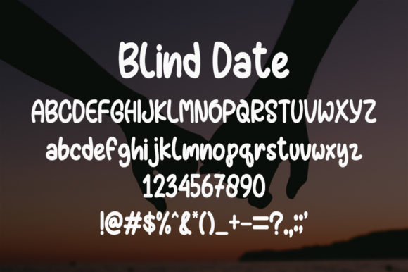 Blind Date Font - Preview 4