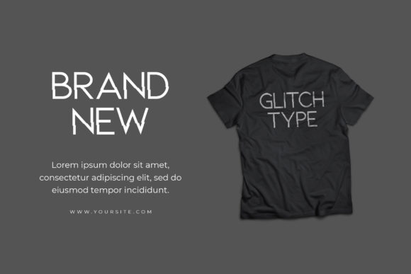 Broken Mirror Font - Preview 1