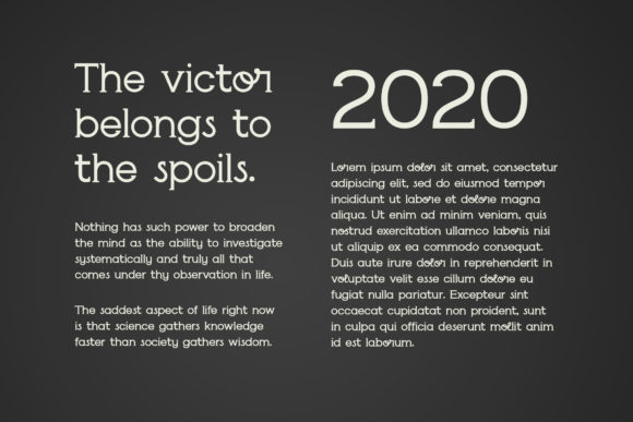 Cardova Font - Preview 1