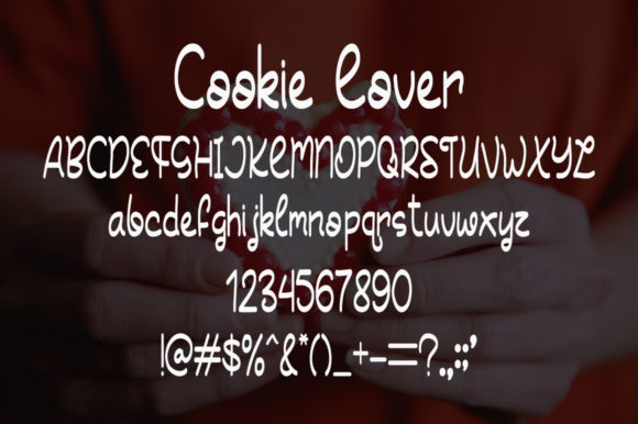 Cookie Lover Font - Preview 4