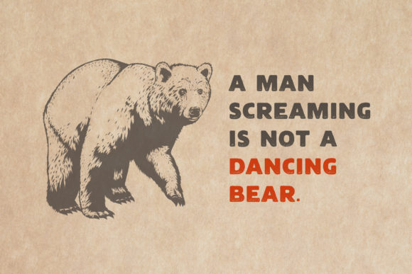 Fight Bear Font - Preview 2