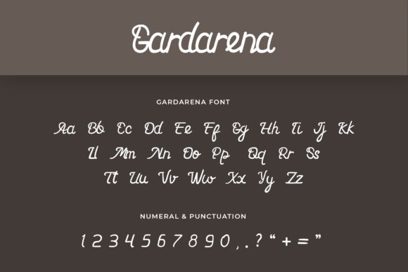 Gardarena Font - Preview 2
