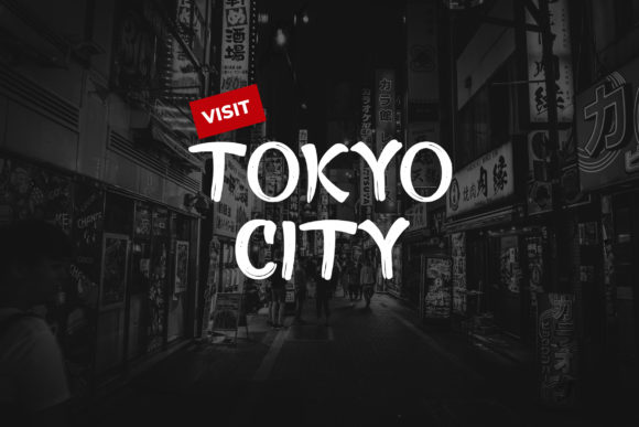 Hiro Misake Font PNG with transparent background - Preview 3