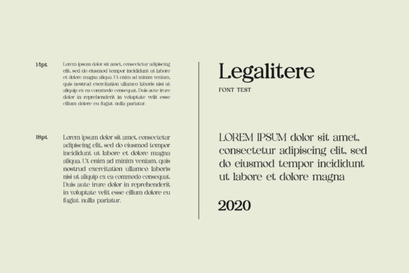 Legalitere Font PNG with transparent background - Preview 1
