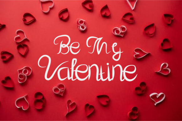 Love You Font PNG with transparent background - Preview 3