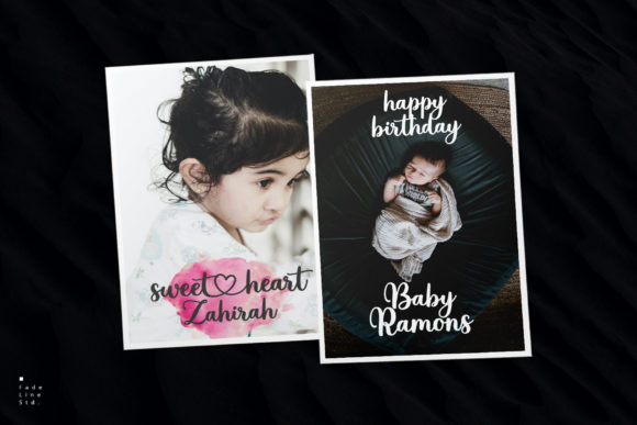 Malovely Font PNG with transparent background - Preview 2