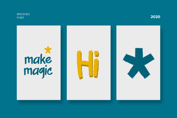 Modavina Font PNG with transparent background - Preview 1