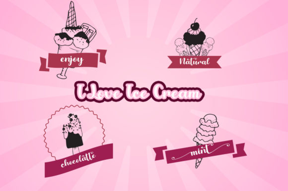 Popsicle Chocolate Font PNG with transparent background - Preview 6