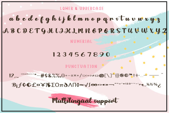 Popsicle Chocolate Font PNG with transparent background - Preview 4