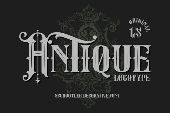 Schoutler Font font preview - 3