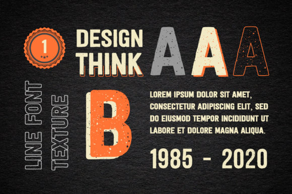 Signcore Font PNG with transparent background - Preview 4