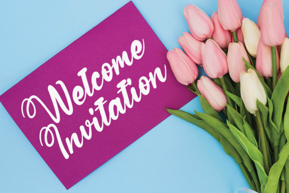 Agelnia Weddings Font - Preview 1