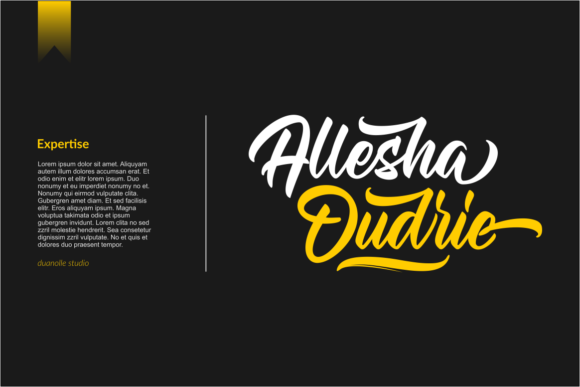 Allegra Ostade Font - Preview 2