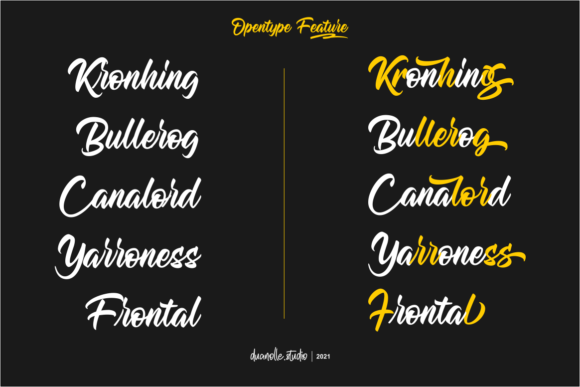 Allegra Ostade Font - Preview 4